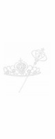 tiara and wand