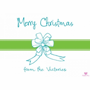 Tied Up with String Holiday Cards
