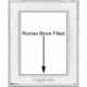 Tiffany Double Bead Sterling Silver Picture Frame