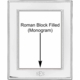 Tiffany Double Bead Sterling Silver Picture Frame