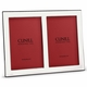 Tiffany Plain Double 2x3 Sterling Silver Picture Frame