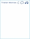 tiny tootsie blue children's stationary