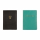 tommy leather passport holder