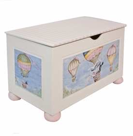 Toy Chest Antico White Hot Air Ballon