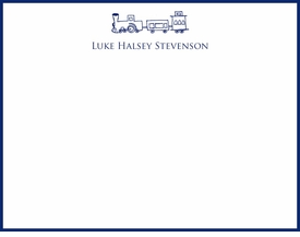 Train Children's Stationery