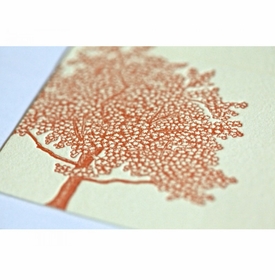 Tree Blossom Reherseal Dinner Invitation