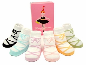 trumpette ballerina baby socks