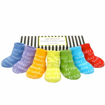 trumpette days of the week socks