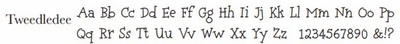 tweedledee font