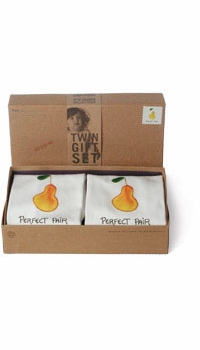 twin "perfect pair" bodysuit gift set by kee-ka