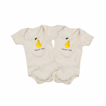 twin "perfect pair" bodysuit gift set by kee-ka