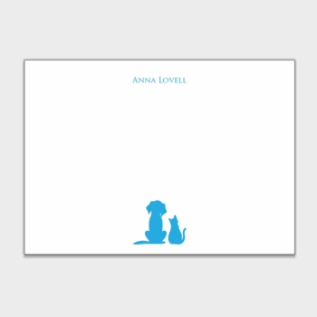 Two Best Friends Personalized Kids Stationery