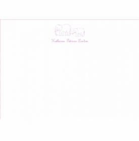 Two Elephants Children's Stationery