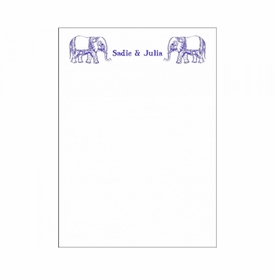 Two Elephants Children's Stationery
