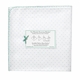 Ultimate Swaddling Blanket by Swaddle Designs - White with Sea Crystal Dots