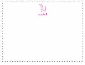 Unicorn Children's Stationery