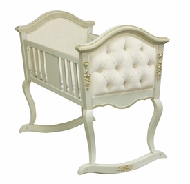 Upholstered Cradle Versaillles Blue