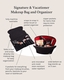 vacationer makeup bag - nylon