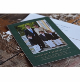 Velvet Holiday Card