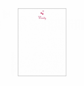 Vertical Cherries Social Stationery