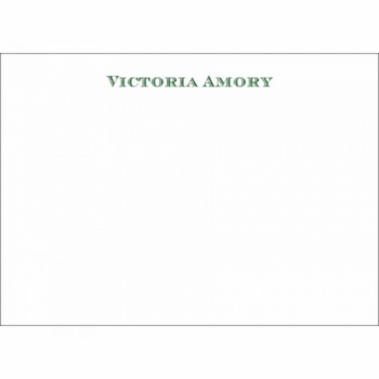 Victoria Social Stationery