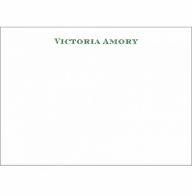 Victoria Social Stationery