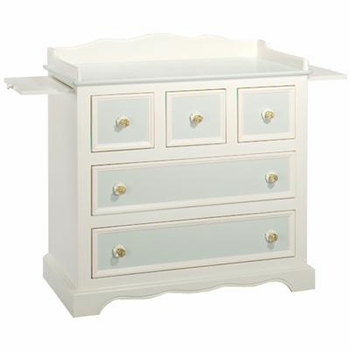 vintage changer - linen/reef