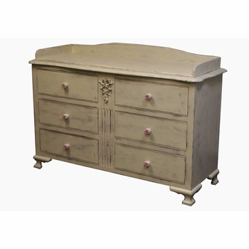 Vintage Extra Long Dresser with Changer
