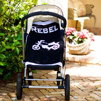 Vintage Motorcycle Blanket