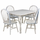 Vintage Play Table and Chair Set - Toile