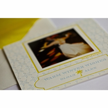 warm wishes note card