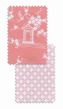 watermelon pagoda fabric by the yard