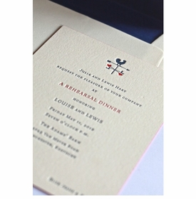 Weather Vane Rehearsal Dinner Invitation