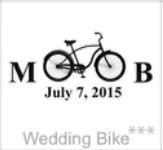 wedding bike