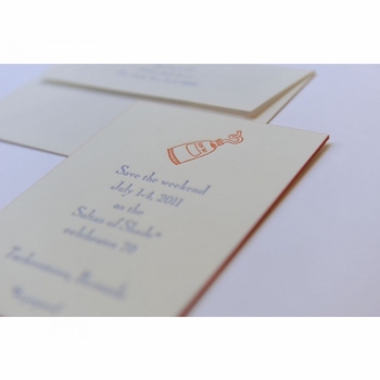wedding save the date card