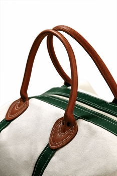 weekender bag hunter green