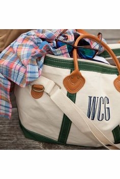 weekender bag hunter green
