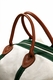 weekender bag hunter green