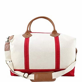 weekender bag - red