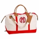weekender bag - red