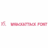 whackattack font