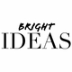white on bright ideas note pad