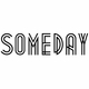 white on bright someday note pad