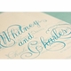 whitney & charles main invitation card