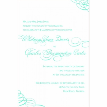 Whitney & Charles Main Invitation Envelofold Card