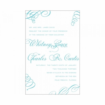 Whitney & Charles Main Invitation Envelofold Card
