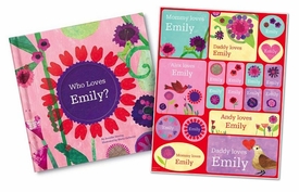 who loves me personalized book -valentines day edition