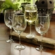 Wine Stemware Set of 4 - (Glass) Personalized