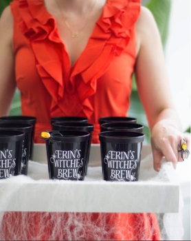 witches brew party cups - D37