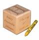 wooden birth block